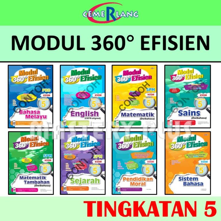 MODUL 360 EFISIEN TINGKATAN 5 UASA | KSSM 2024 & MODUL 360 INTEGRASI ...