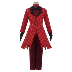 Sweet Anime Hell Inns Alastor Demon Female Streamer cos Halloween costume COSPLAY Clothing