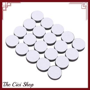 [The Cici Shop] 20PCS Speaker Shock Absorbing Foot Mat Anti-slip Pad Self-adhesive EVA Desktop Speaker Foam Sponges Pad