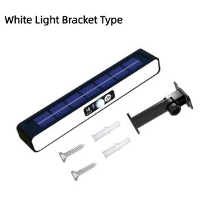 BEITE Super Bright Solar Clip Light Human Body Sensing 3 Light Modes LED Solar Light Portable White Light/Warm Light Outdoor Courtyard Lamp Courtyard