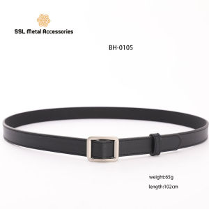 Thắt lưng nam nữ Ulzzang chữ nhật thời trang mới dùng cho quần áo váy BH-0105 102cm (1 cái)