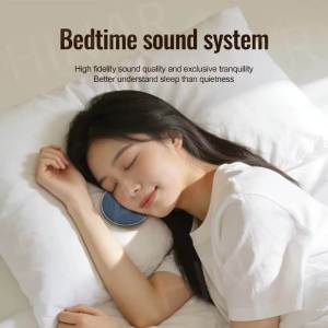 BODO Sleep Aid Pillow Speaker Mini Ultra Thin Under Pillow Bluetooth Speaker