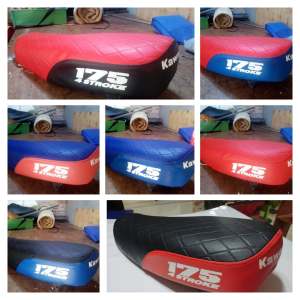 KAWASAKI BARAKO 175 SEAT COVER WITH EMBOSSED DIAGONAL DESIGN