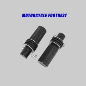 CNC Aluminum Alloy Knurled Foot Pegs for Motorcycle Modification Universal Gear Shift Brake Lever Toe Pegs Pedals
