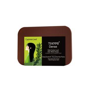 ใบไซเปรส ทําความสะอาดล้ําลึก กําจัดรังแค บํารุงและดูแลเส้นผม ผมแข็งแรง รากแข็งแรง สบู่
