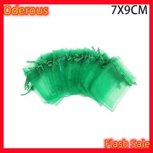 Oderous 20Pcs Mesh Fruit Bag Strawberry Grapes Fruit Grow Bags Breathable Netting Mesh Vegetable Plant Protection Bags For Garden Tools