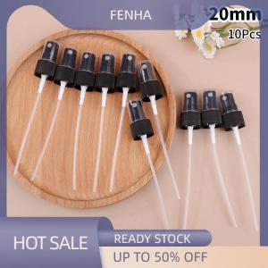 FENHA 10Pcs Portable Spray Bottle Tops Pump Perfume Nozzle Fine Mist Sprayer Head Replacement Refillable Essential 18 20 24mm