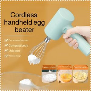 Electric Whisk Weight Holding Whisk Detachable Stirring Rechargeable Battery Whip Cream High Efficiency