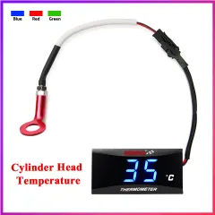 Motorcycle KOSO Water Temperature Mini Meter LCD Digital Screen Universal  Sensor Thermomete Temp Gauges Scooter Racing D7YA - AliExpress