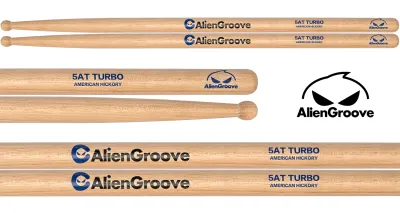 AlienGroove American Hickory Drumsticks