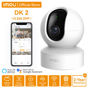 IMOU DK2  Indoor P&T Camera Wireless Security CCTV Connect to Cellphone Baby / Pet Monitor | Night Vision | 2-Way Audio