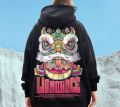 Sweater Hoodie LION DANCE V2 Jumper Pria Wanita Bahan Fleece Tebal Ukuran S M L XL XXL XXXL. 