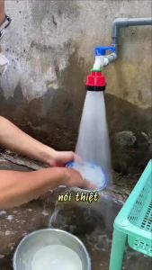 Đầu Sen Tắm Tăng Áp 1000 Lỗ Phun Tia Siêu Mịn Tiết Kiệm Nước