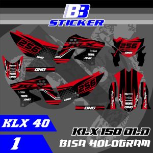 Striping KLX Lama Stiker KLX Lama KLX 150 SPAKBOR BELAKANG PENDEK  Klx 40