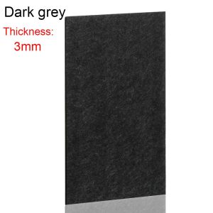 UTOPUS 3/5mm Wear-resisting Home Bumper Table Sofa Self-Adhesive Furniture Leg Felt Pads Anti Noisy Floor Protector Anti-slip Mat