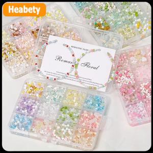 【2-3 ngày giao hàng】 12 24 Lưới Siêu Hỗn Hợp Màu Sắc Thủy Tinh Gạo Hạt Set Loose Hạt Handmade Tự Làm Vòng Đeo Tay Vòng Cổ Đính Cườm Chất Liệu Trang Sức Phụ Kiện