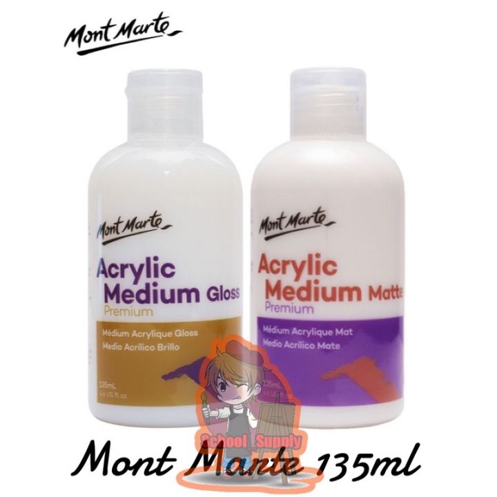 Mont Marte Acrylic Medium - Gloss 135ml