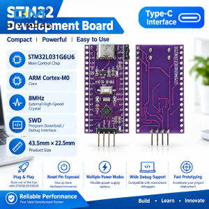 Diymore STM32L031G6U6 Development Board Core Board Low-Power Development Board Stm32L031 System Board Type C