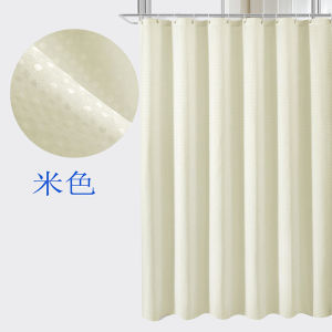 LZD  Nhà Máy Tùy Chỉnh   Rèm Tắm Polyester Chống Thấm Nước Và Chống Nấm Mốc Trơn   Vải Rèm Phòng Tắm Không Đục Lỗ Cho Phòng Tắm Nhà Vệ Sinh
