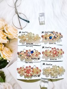 [HCM]kẹp tóc đính đá phía sau