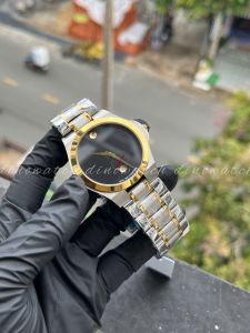 Đồng hồ 38mm dành cho nam tay vừa và nhỏ MVD 1409 dây thép kính sapphire máy quartz nhật (Đồng Hồ Dinowatch)