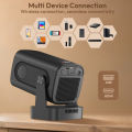 XGODY Gimbal 5 Native 1080P สมาร์ทโปรเจคเตอร์แบบพกพา 10000 ลูเมนรองรับการสะท้อนหน้าจอ 4K ถอดรหัส 180 °การหมุนอัตโนมัติ Keystone โฮมเธียเตอร์. 