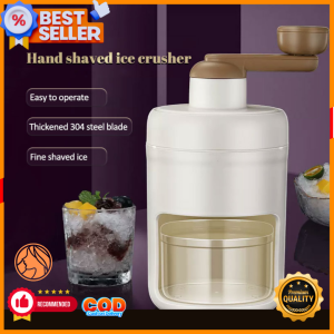 Ice Crusher Ice Shaver Manual Ice Crusher Portable Ice Crusher With Ice Cube Trays Manual Ice Crusher For Ice Cream Summer Ice Maker Crusher Food Shake and Ice Desert Kitchen Tools Pang ICE CREAM  DESERT SUMMER