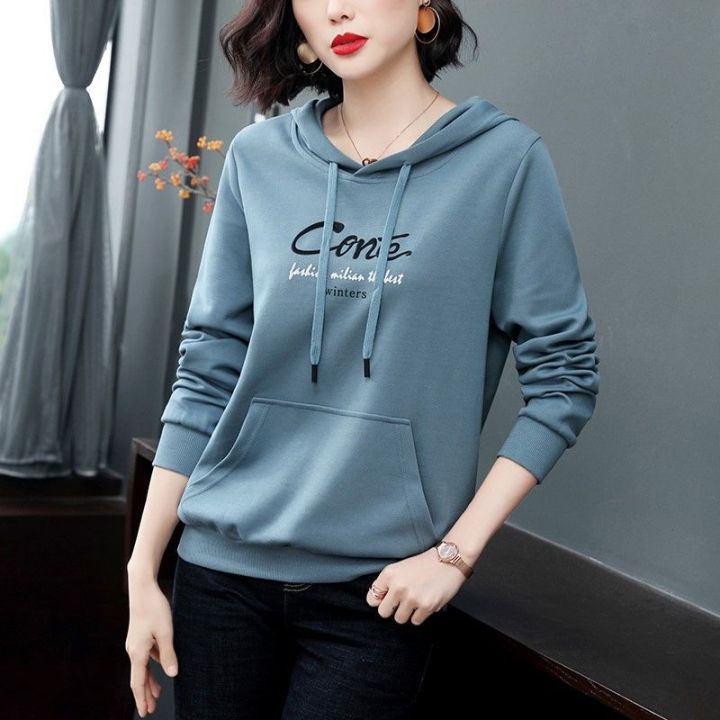 Womens Fashion Autumn Winter Clothes Casual Long Sleeved Loose