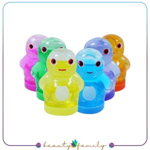 BF-M336 Mainan Slime Karakter Gliter Warna Warni / Slime Jelly Clear / Crystal Slime Glitter Motif Kids Toys Import