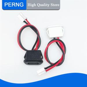 [PERNG] Tehe 2 Pin USB-C Type Waterproof USB Connector Direct compression female base Female Socket Charging Interface