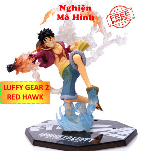 Mô hình Luffy và Shanks tóc đỏ hồi nhỏ - Vũ mô hình One piece Figure one piece