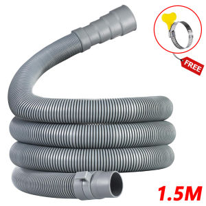 Universal Flexible Washing Machine Hose 0.6m To 5m Draining Hose Extension