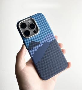 National Style Case Cover for iPhone 15 16 17 Pro Max Magnetic Magnets Wireless Charging Shell Metal Lens Totem Retro Hard Coque