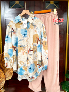 Setelan Wanita Kekinian Jumbo / One Set Jumbo Ld 130 Rayon