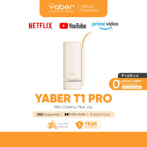 Yaber Entertainment Projector T1 Pro Auto Focus Portable 1080P Dolby Audio | YaberPH