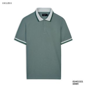 Áo Polo Nam AKUBA Cổ Bẻ Slimfit Form Chuẩn Chống Nhăn Chất Polyester Cao Cấp | 01HE1321
