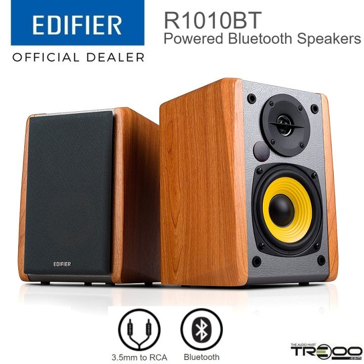 Edifier R1010BT Wireless Bluetooth 2.0 Desktop Bookshelf Speakers