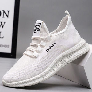 รองเท้าผ้าใบหนัง PU ขาวดําสําหรับทุกสภาพอากาศ สปอร์ต กันลื่น