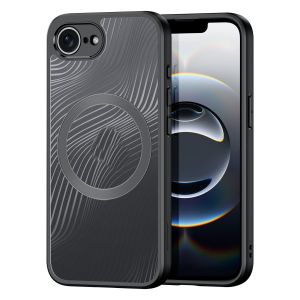 Apple iPhone 16 Series 16e Pro Max Plus + - Dux Ducis Aimo Frosted Case Shock Resistant Full Coverage Casing Wireless Charging Anti Fingerprint Impact Grip Slip Camera Protection Button Lanyard Hole Slim Screen Protective Fashions Design Mobile Phone Hand