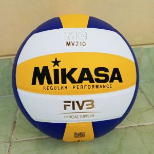 Mikasa Mv210 100% Original Bola Voli Dewasa Asli Free Pompa Dan Pelindung Jari