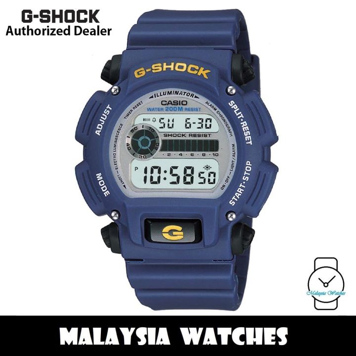 OFFICIAL MALAYSIA WARRANTY) Casio G-SHOCK DW-9052-2 Blue Resin LCD