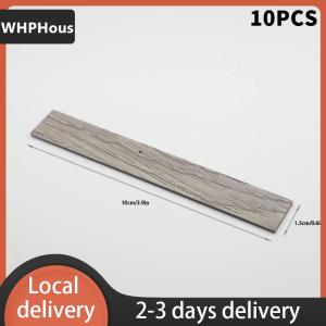 [COD] WHPHous Ship within 24 hours 10PCS Mini Floor Boards Dollhouse Floor Tiles Miniature Wooden Flooring For 1:12 Doll House Furniture Wall Floor Decor