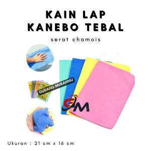 Kain Lap Kanebo Magic Towel Serat Chamois Dapur Mobil Motor Rumah
