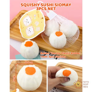TAIYO Mainan Anak Bapau Squishy Dimsum Lucu Squeeze Bapao Bakpao Anti Stress