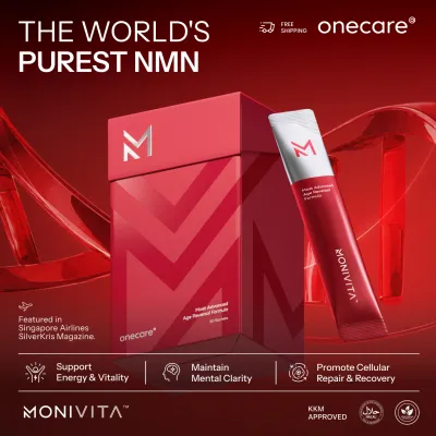 Onecare MONIVITA Full-Pathway NAD+ Activation NMN Supplement | Cellular Repair Energy Anti-Aging (30 Sachets)