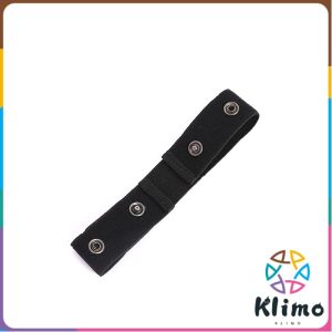 Klimo Waist Adjustable Elastic Band For Maternity / Plus Size Trouser Waist Extension Buckle 1Pcs