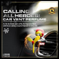 Car Refresher Car Perfume Air Freshener Marvel Ironman Thor Captain American. 