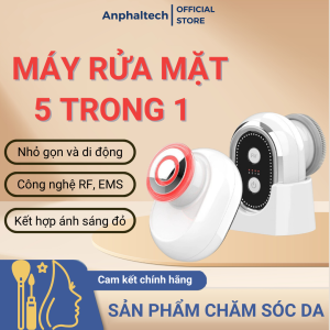 Chuột Rửa Mặt 5IN1 KKS-191 Máy Rửa Mặt Đẩy Tinh Chất Nâng Cơ Mặt Bằng Công Nghệ RF EMSRung Siêu Âm Ánh Sáng Photon