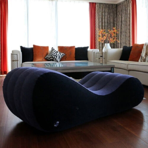 Multi-Fun Inflatable Flirting Love Sofa Foldable Bed Mattress