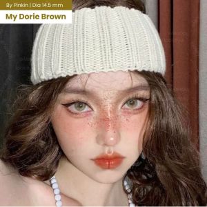 COD SOFTLENS LENSA MATA MY DORIE 14.5MM GRAY BROWN MINUS BISA BEDA MINUS BY PINKIN